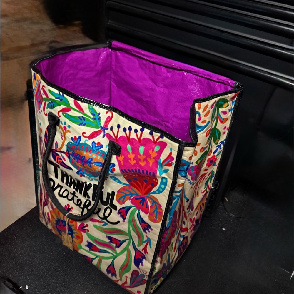 Natural Life Rolling Tote Bag